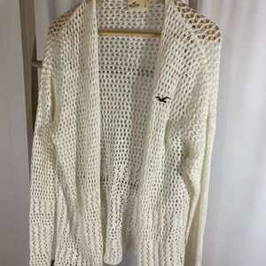 White Knit Cardigan